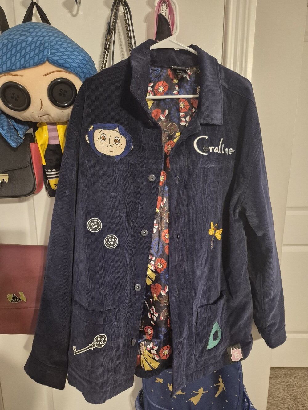 Coraline Embroidered Icons jacket